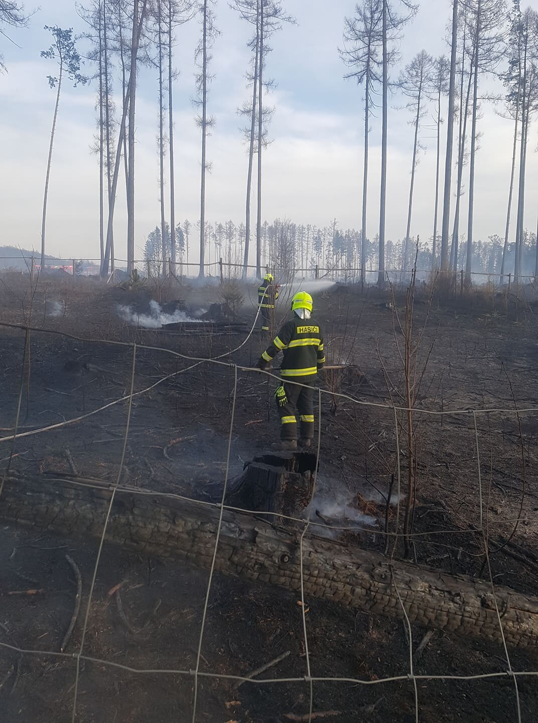 Foto: Požár Kozlov; zdroj: HZS Olomouckého kraje