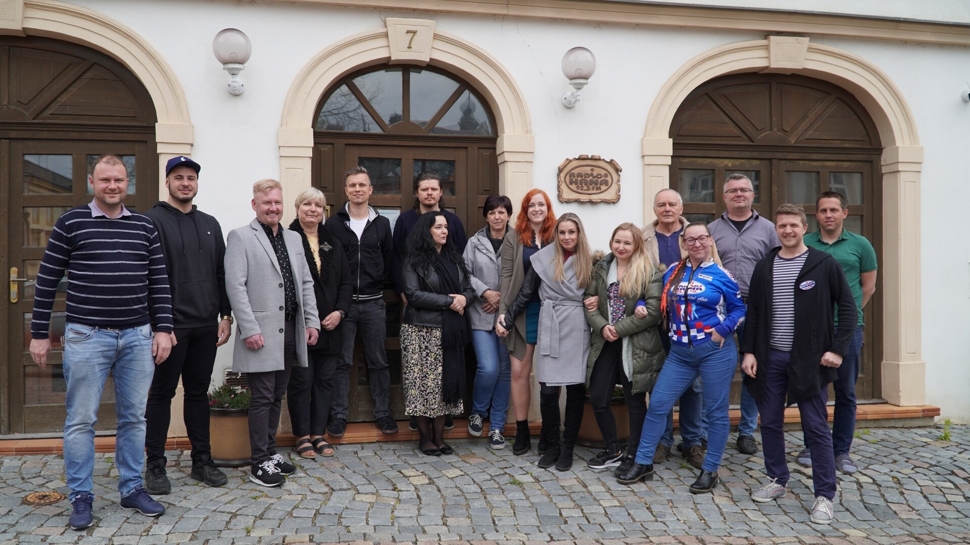 Tým rádia Haná, zdroj: Radio Haná