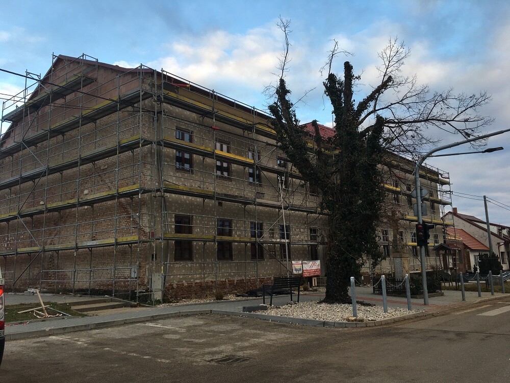 Škola v Hruškách, prosinec 2021, zdroj: Olomoucký Report