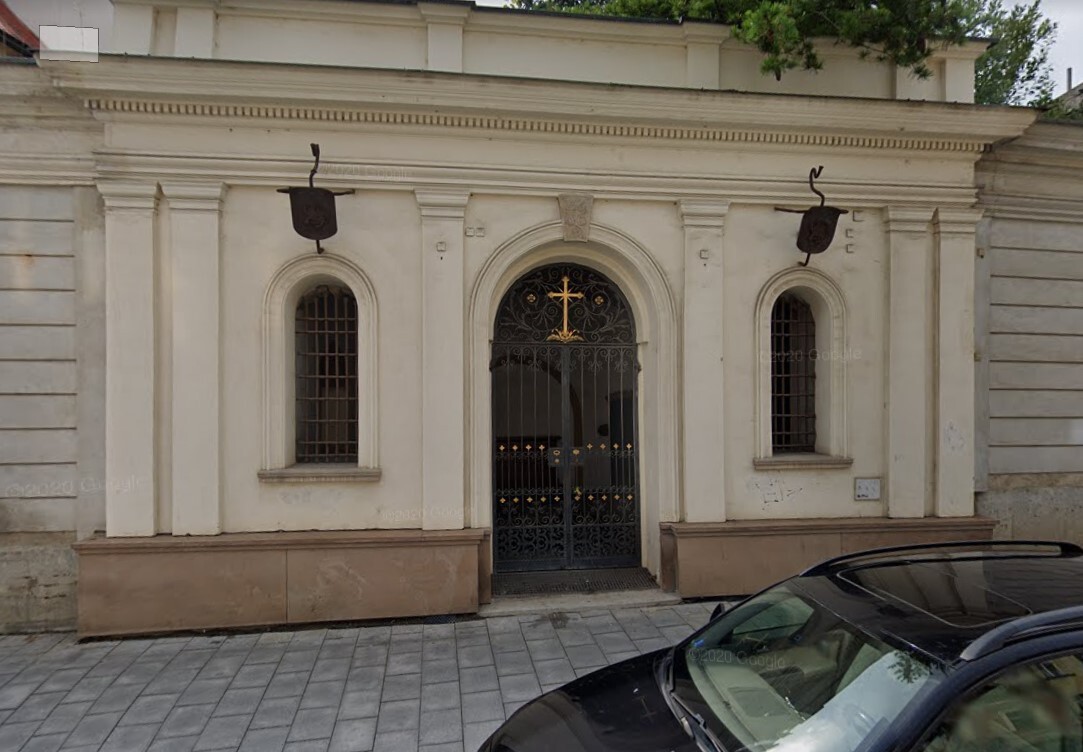 Stav před rekonstrukcí kaplce v roce 2022; zdroj: Google maps