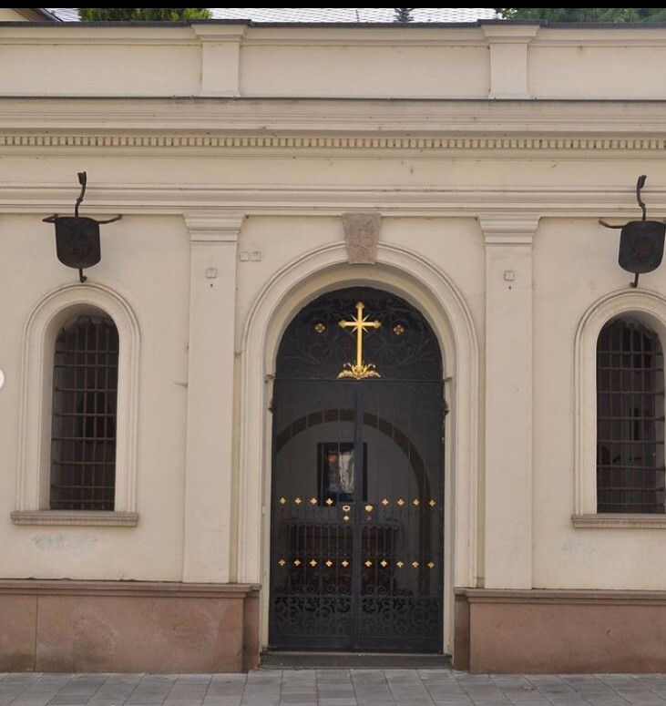 Stav před rekonstrukcí kaplce v roce 2022; zdroj: Google maps