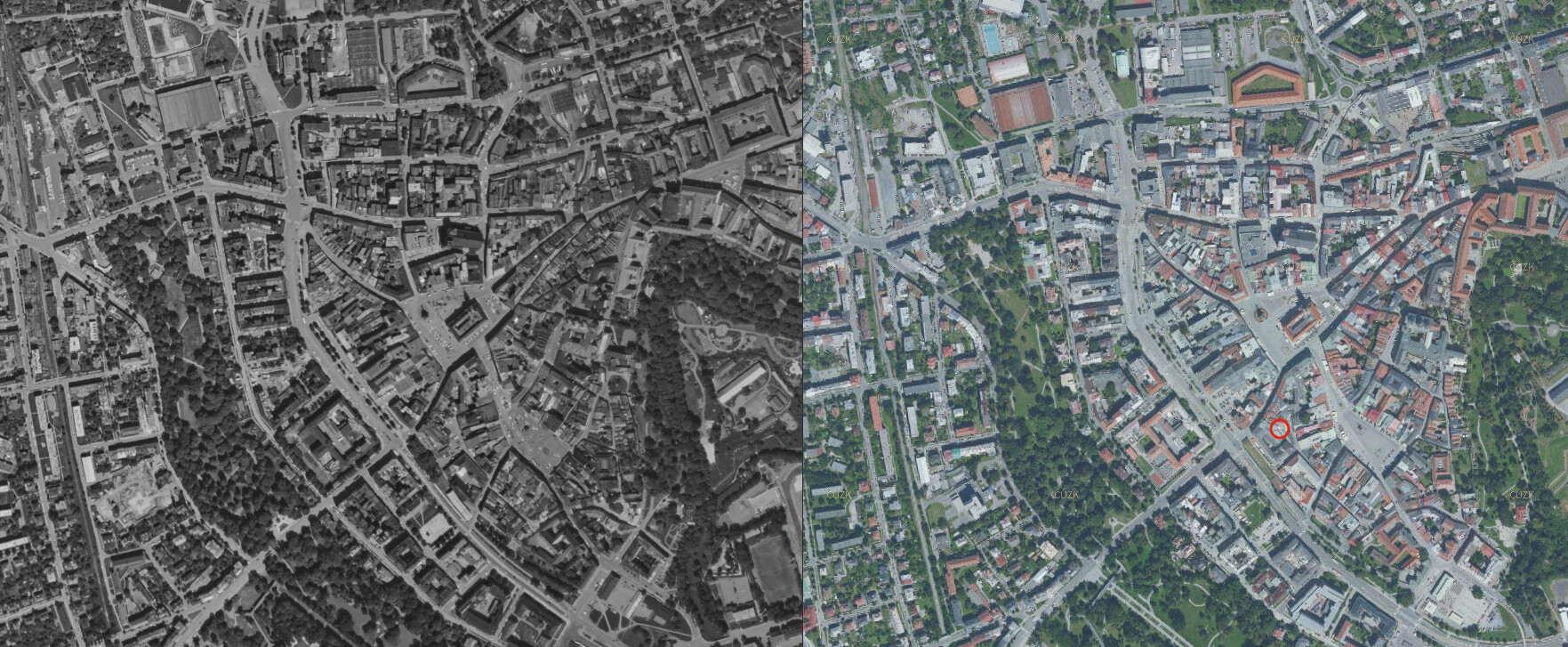 zdroj: Olomouc z výšky