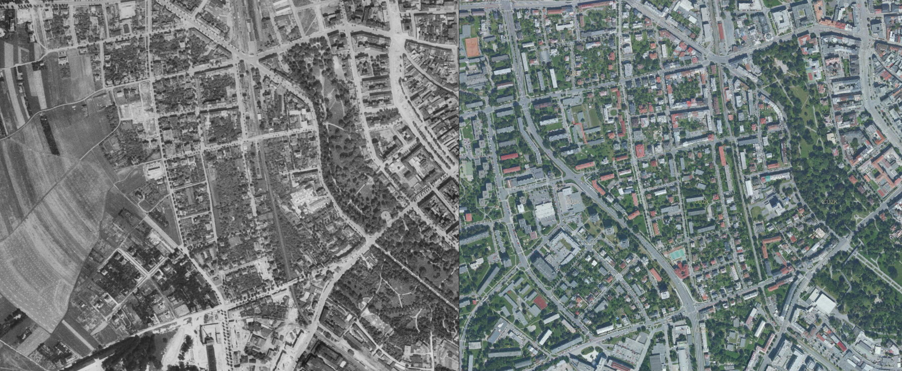 zdroj: Olomouc z výšky