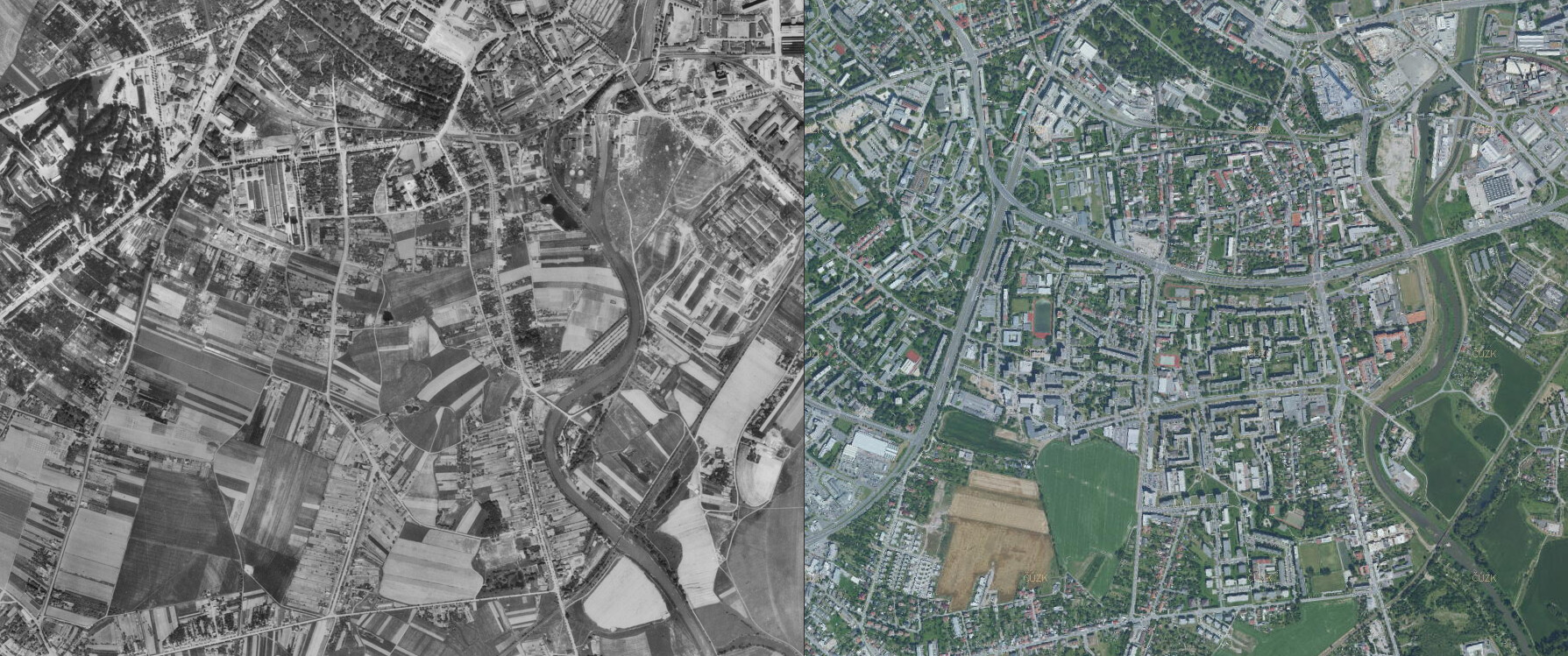 zdroj: Olomouc z výšky