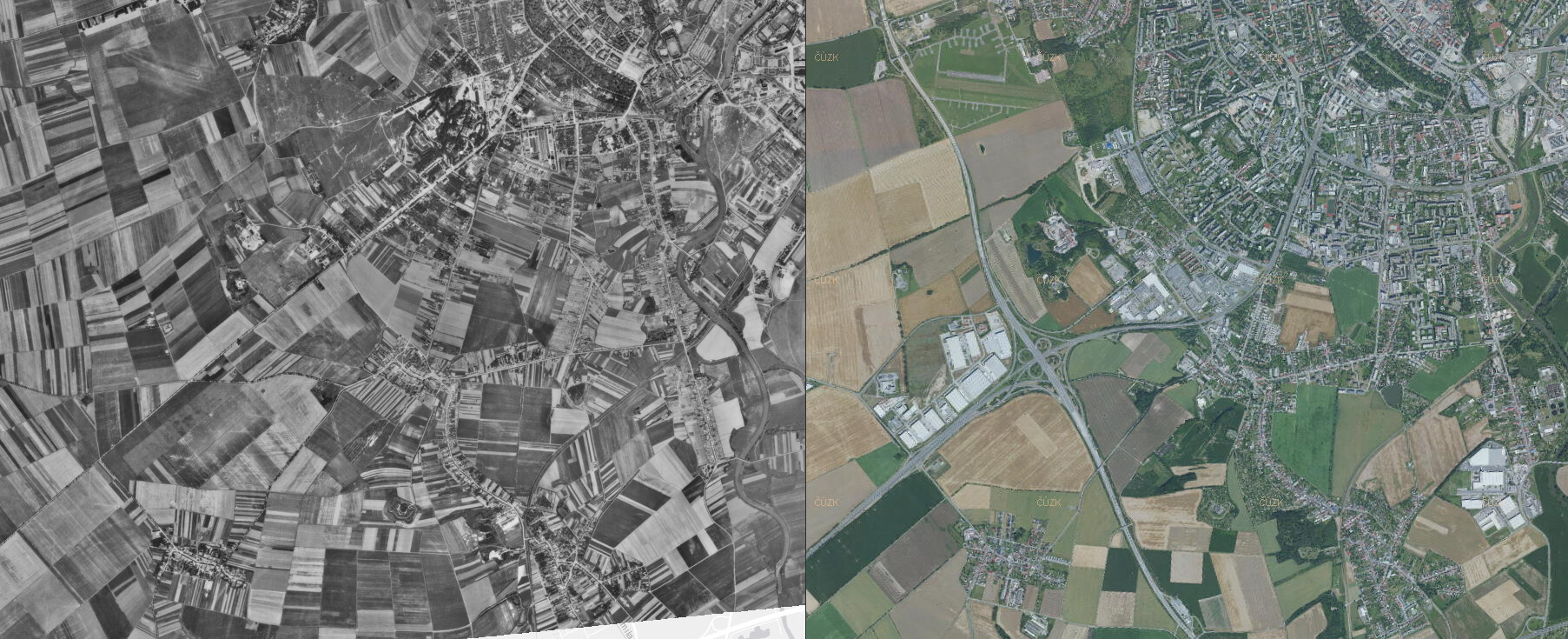 zdroj: Olomouc z výšky