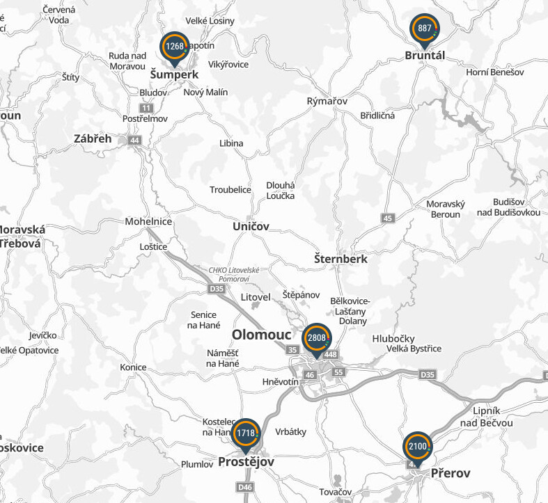 zdroj: Mapa kriminality