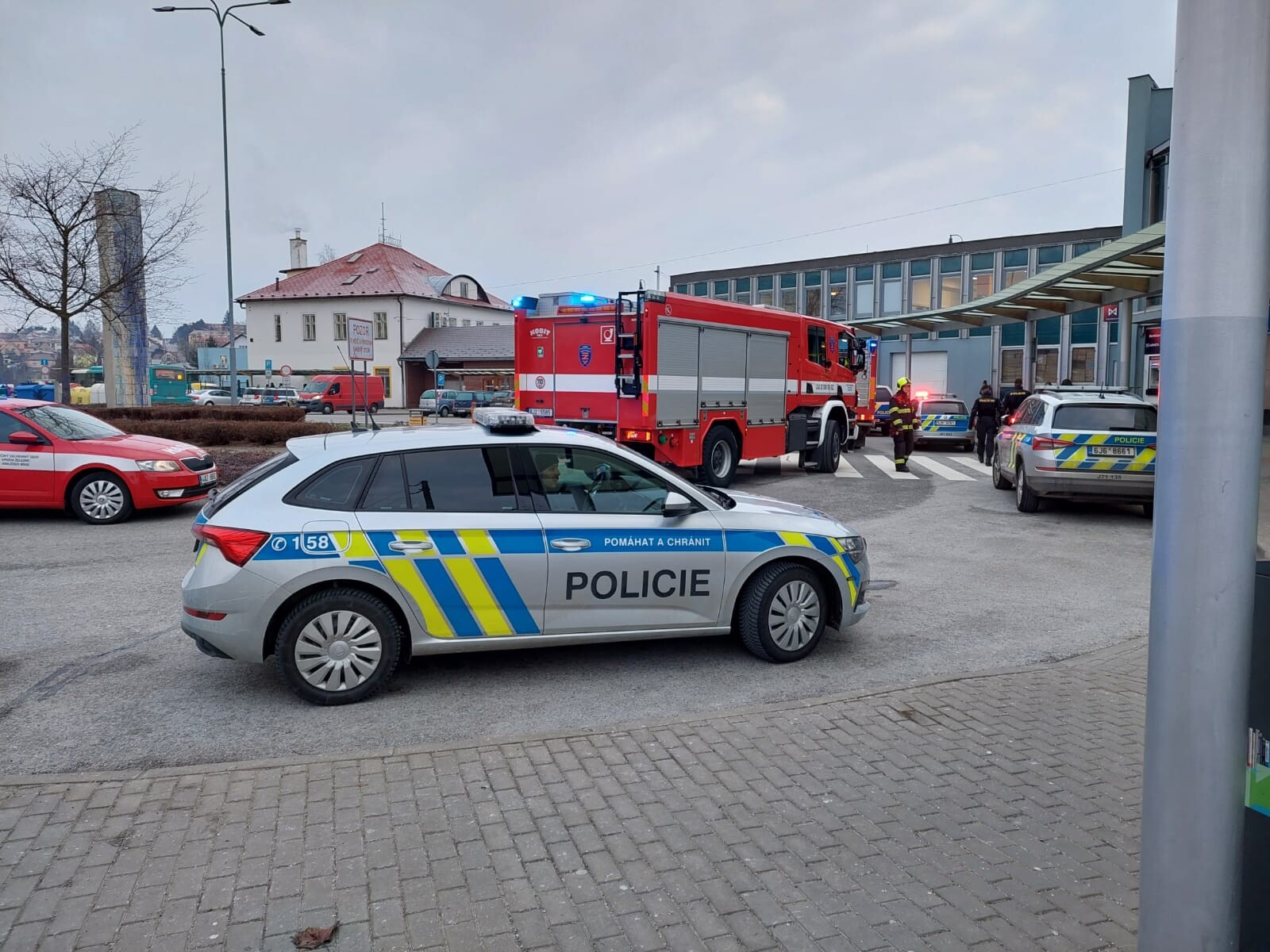 Zásah policie na Vysočině. Zdroj: PČR