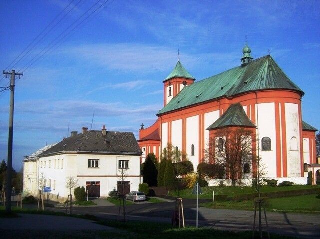 Kostel sv. Bartoloměje, zdroj: Mapy.cz