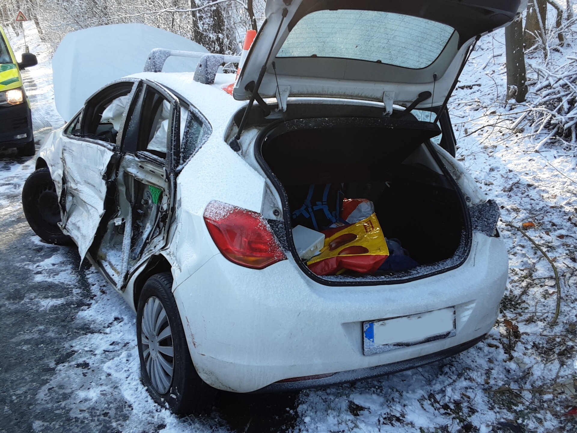 Nehoda u Lipníku, zdroj: HZS OK