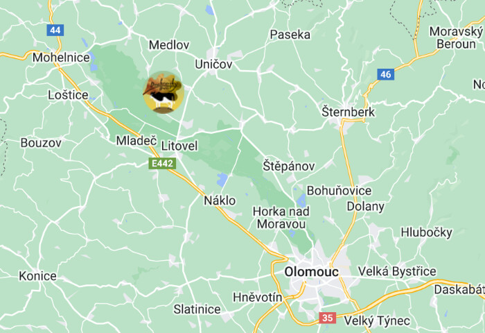 Zdroj: doubravskydvur.cz; mapy.cz