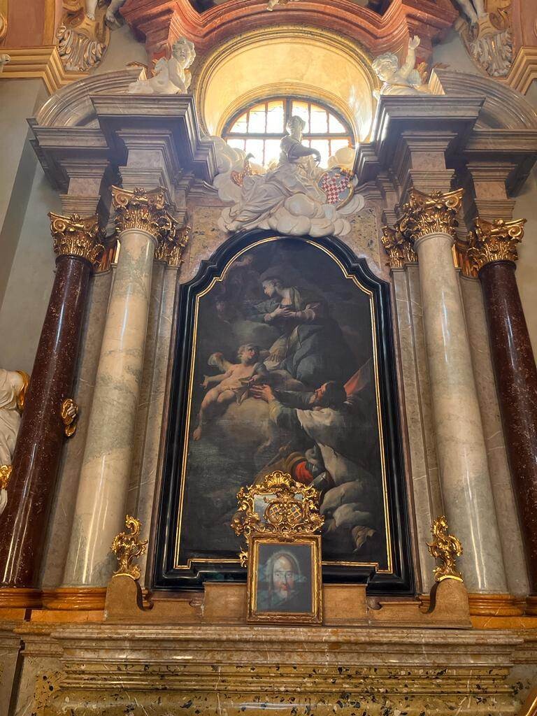 Oltář sv. Pavlíny na Svatém Kopečku; zdroj: Olomoucký Report