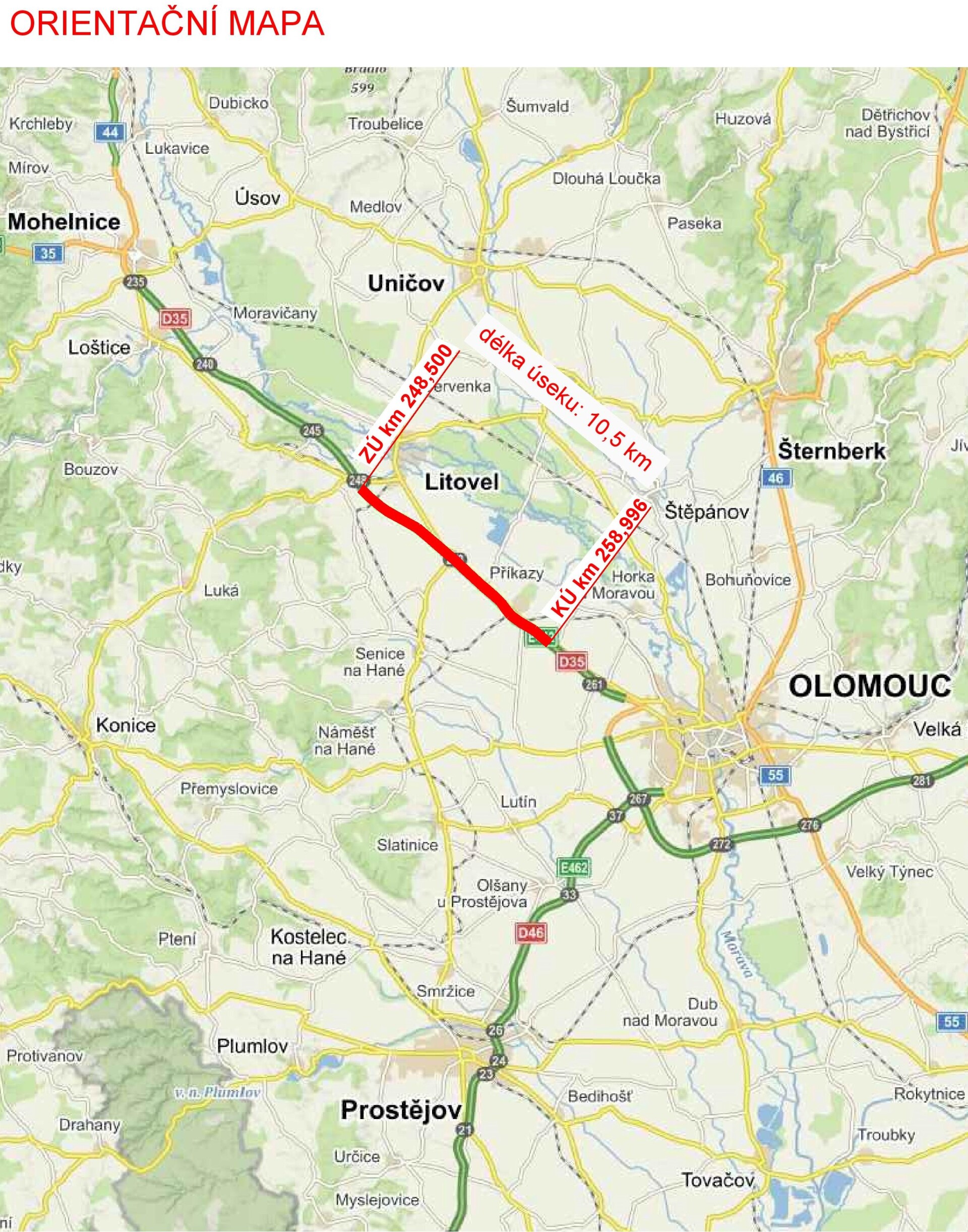 Zdroj: Ředitelství silnic a dálnic