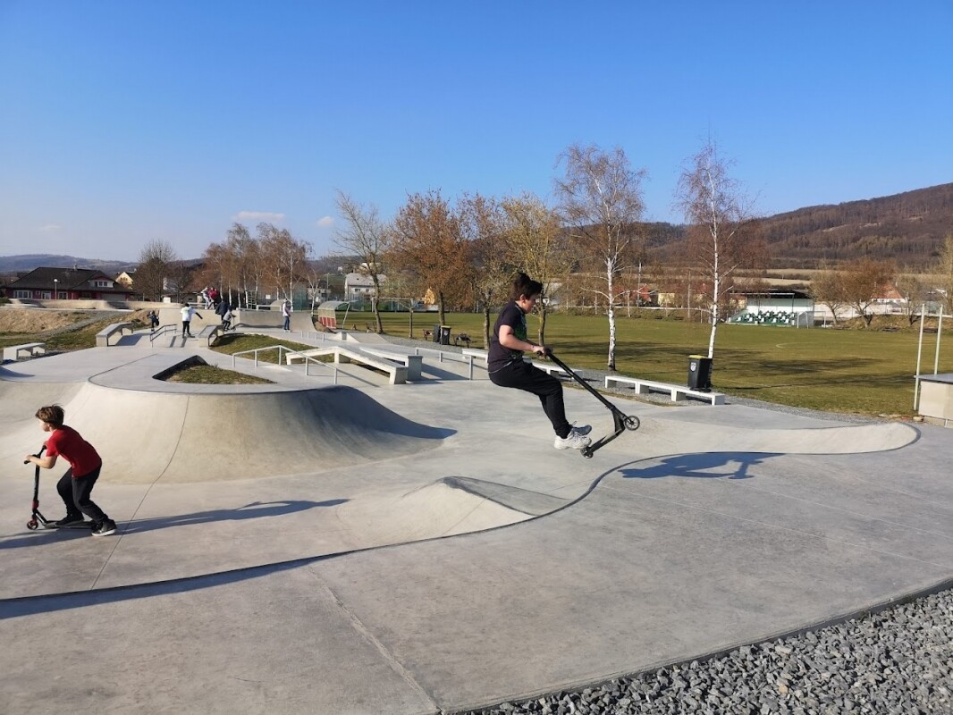 Skatepark Paseka; zdroj: obec Paseka