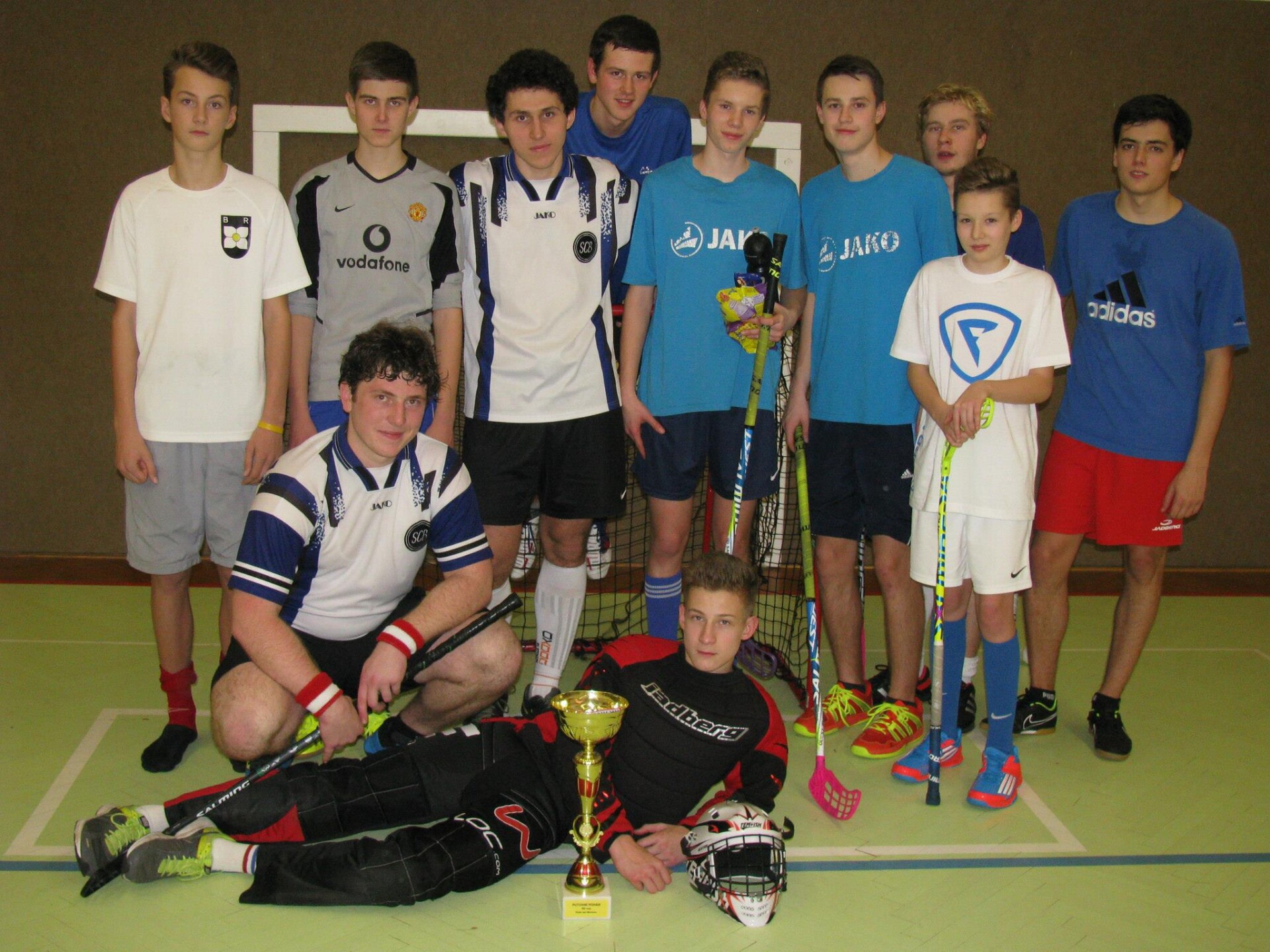 Hráči Sarosu v roce 2015; zdroj: Saros Olomouc