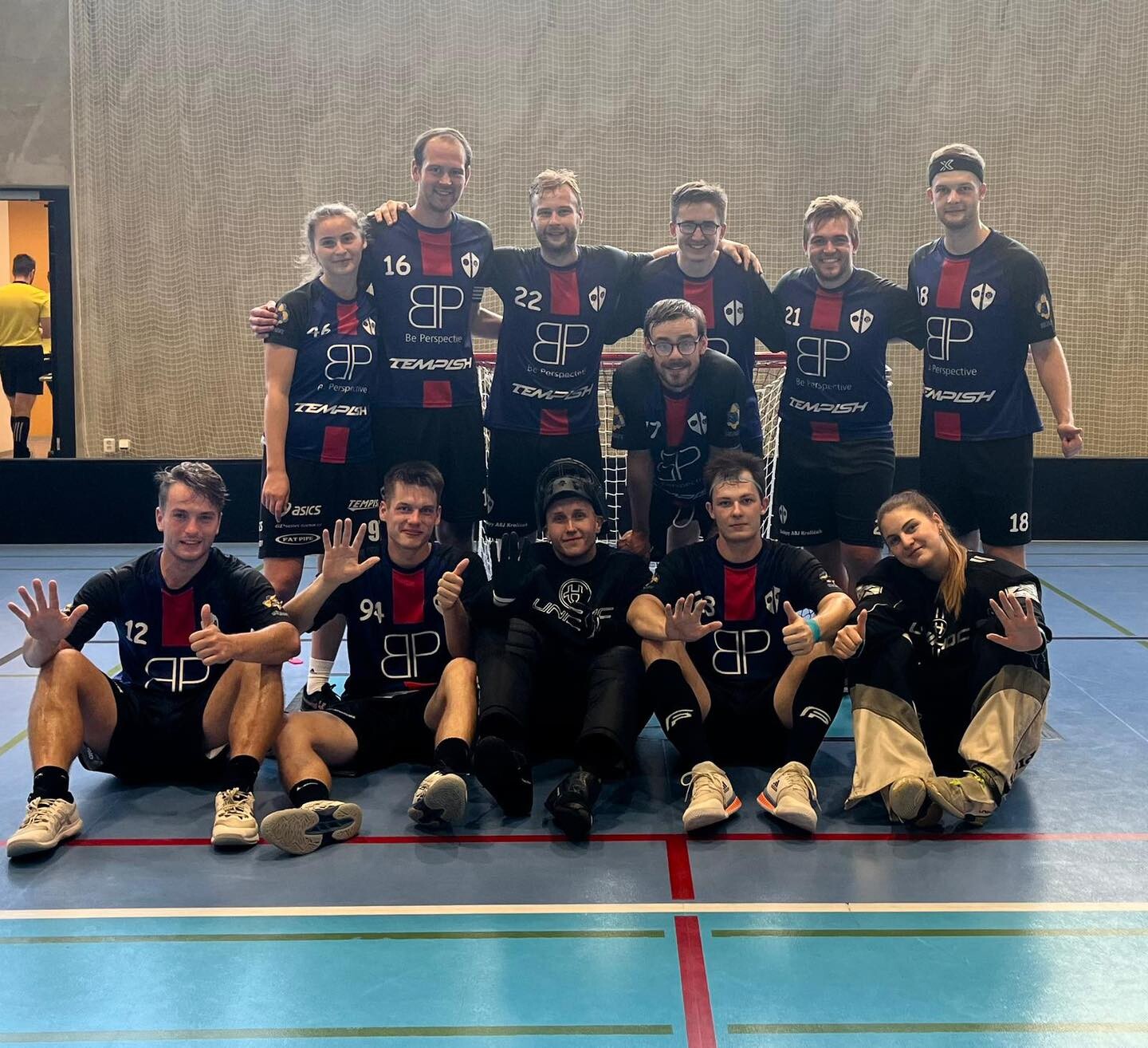 Hráči Sarosu v roce 2023; zdroj: Saros Olomouc