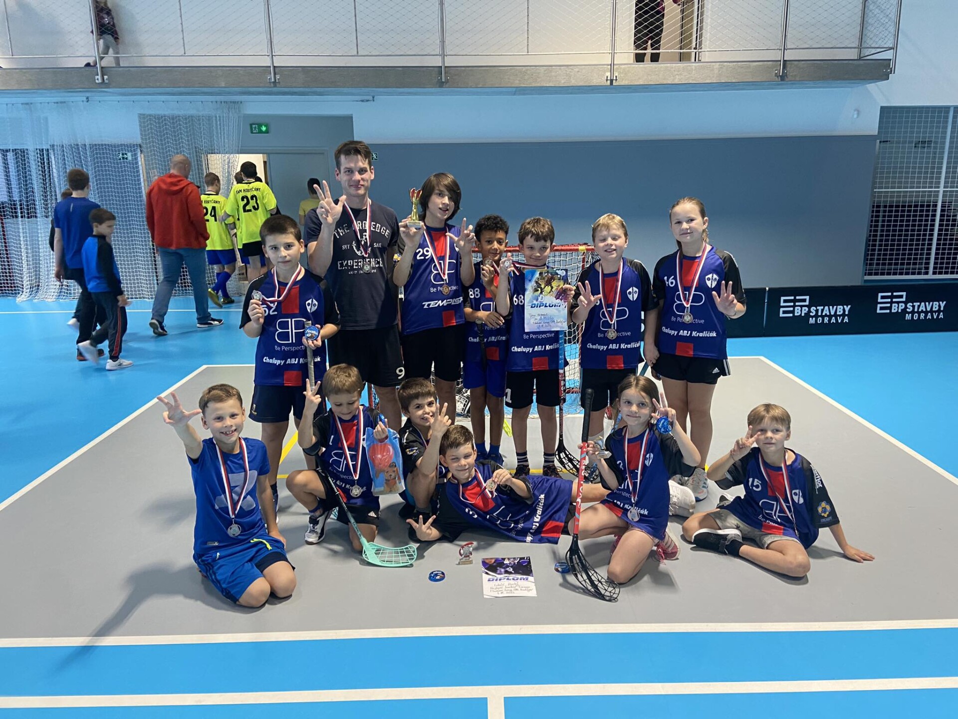 Nová generace klubu; zdroj: Saros Olomouc