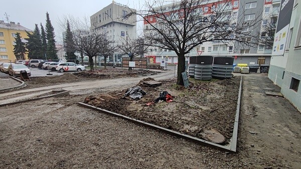 Aktuální stav vnitrobloku, zdroj: Olomoucký Report