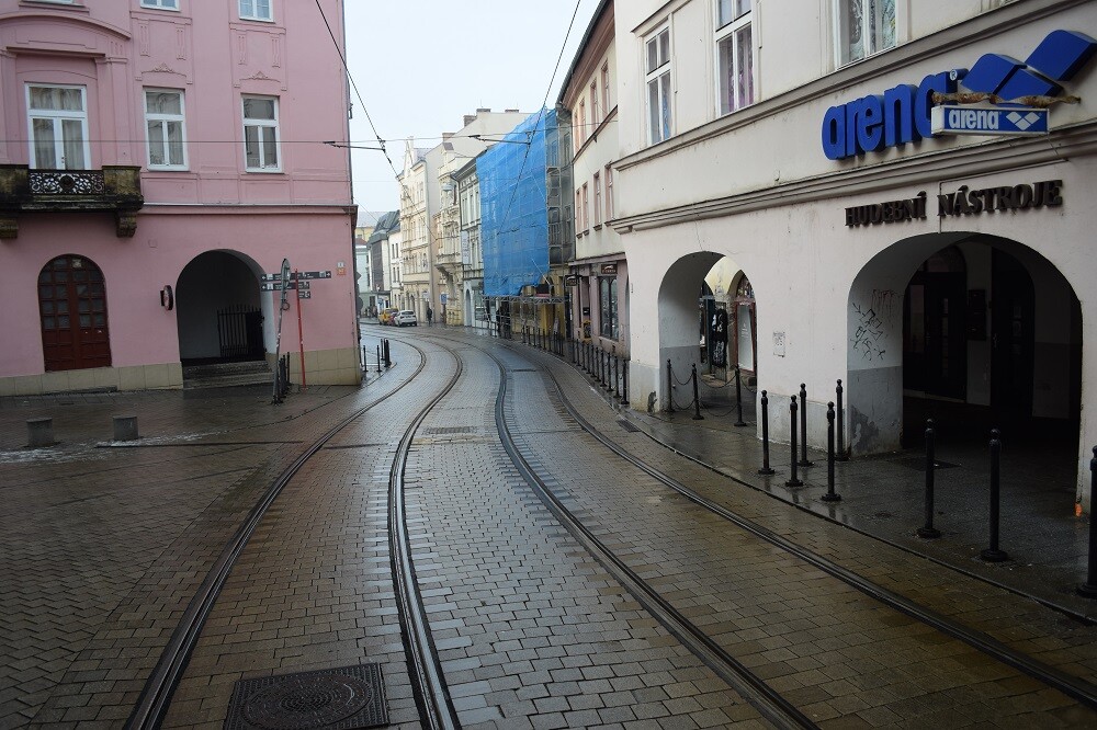 Denisova a Pekařská ulice; zdroj: Olomoucký Report