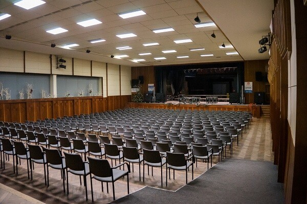 Předchozí stav interiéru kulturního domu, zdroj: město Zábřeh