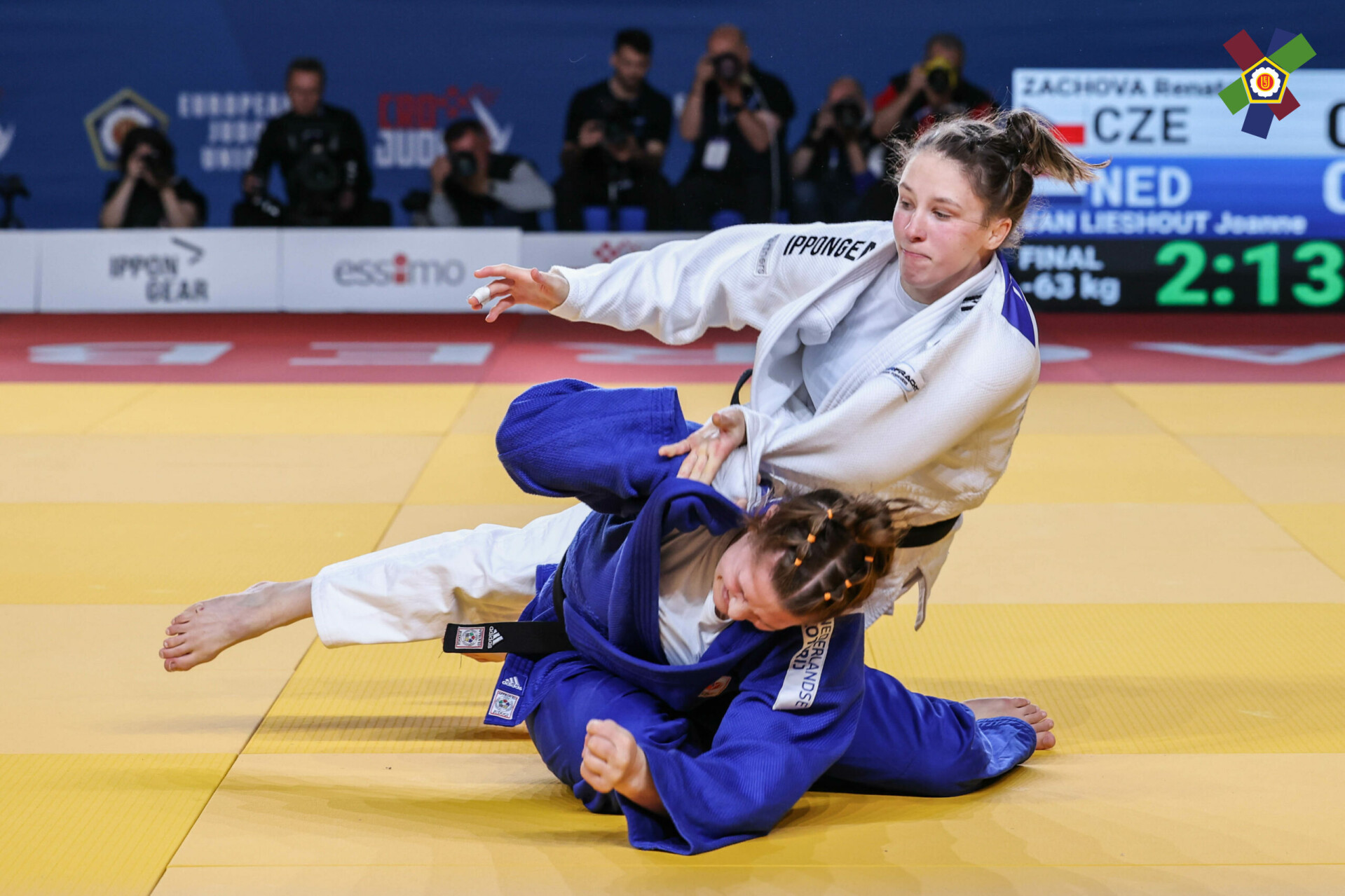 Finálový zápas, zdroj: European Judo Federation