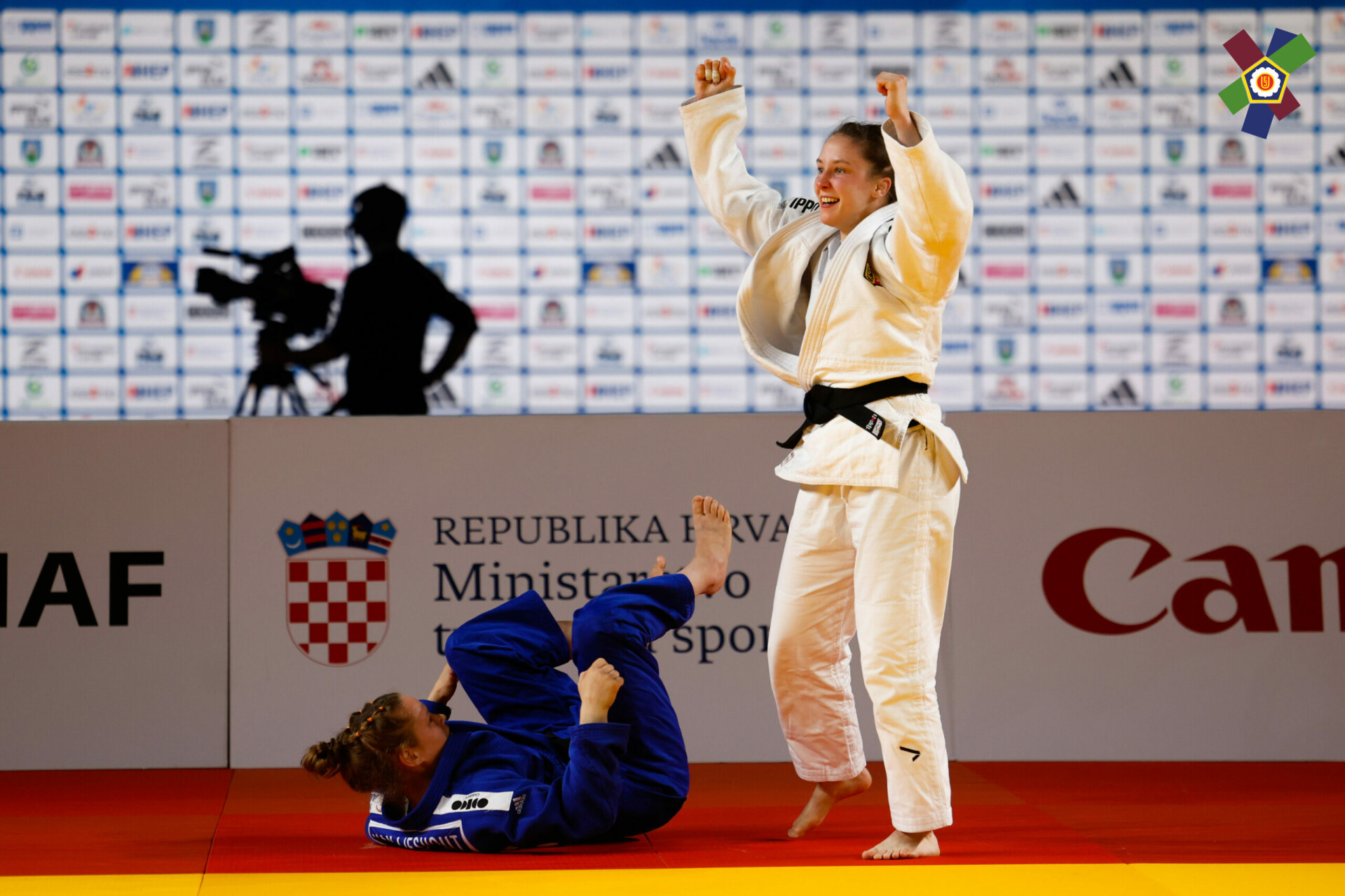 Radost z vítězství, zdroj: European Judo Federation