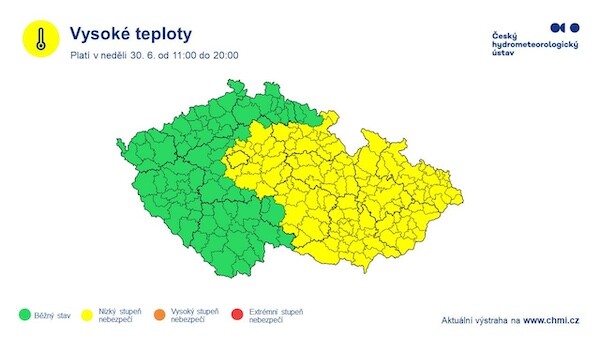 Zdroj: ČHMÚ