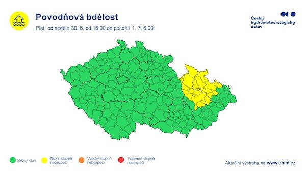 Zdroj: ČHMÚ