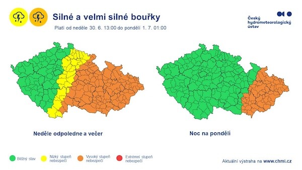 Zdroj: ČHMÚ