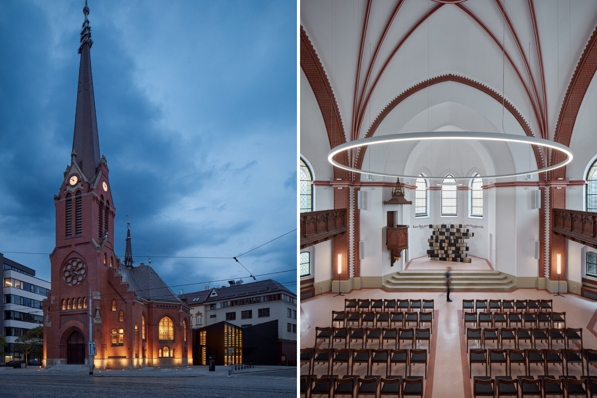 Červený kostel, zdroj: Česká cena za architekturu