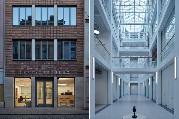 Budova Českého rozhlasu Olomouc, zdroj: Česká cena za architekturu
