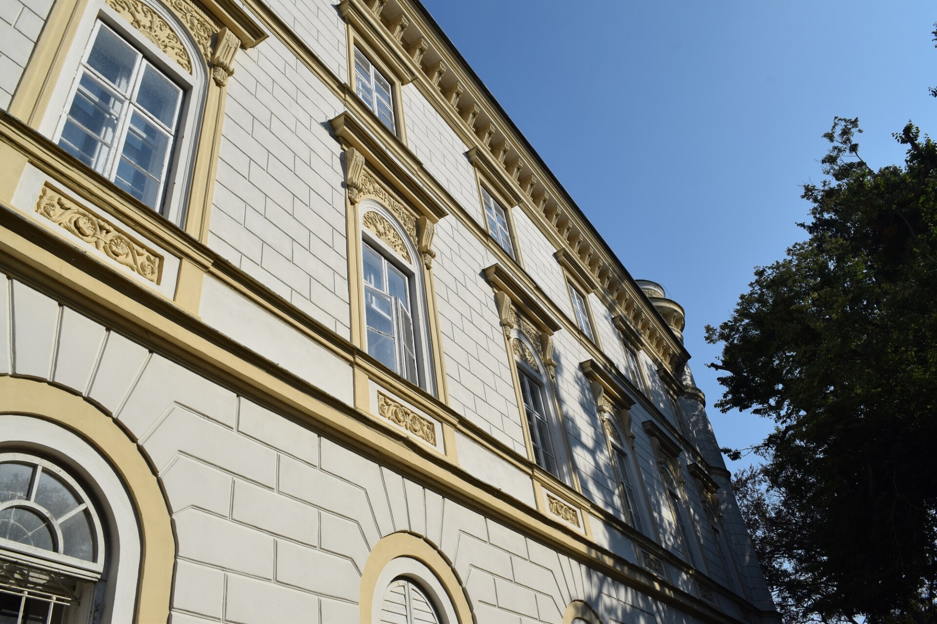 Zámek v Chudobíně v roce 2024; zdroj: Olomoucký Report