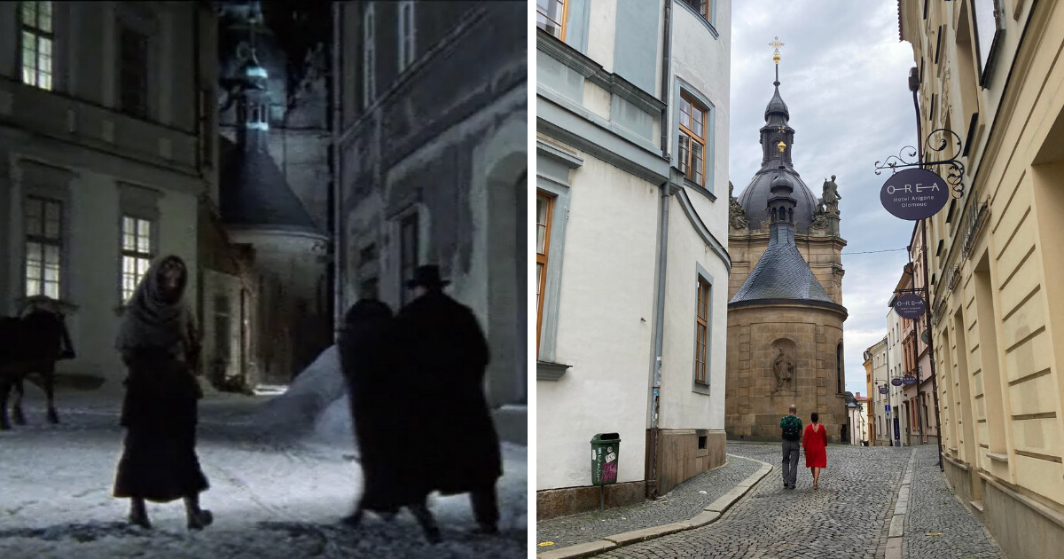 Z filmu Doktor Živago; zdroj: Filmová místa, Olomoucký Report