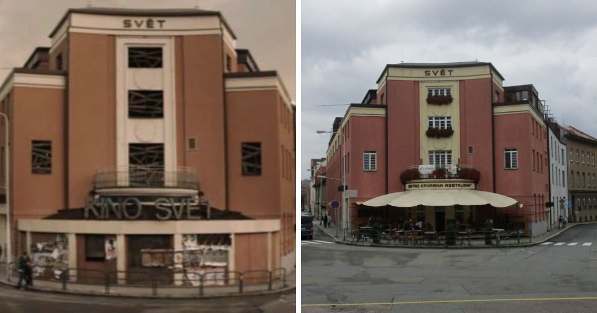Z filmu Krásno, kino Svět v Šumperku, zdroj: Filmová místa