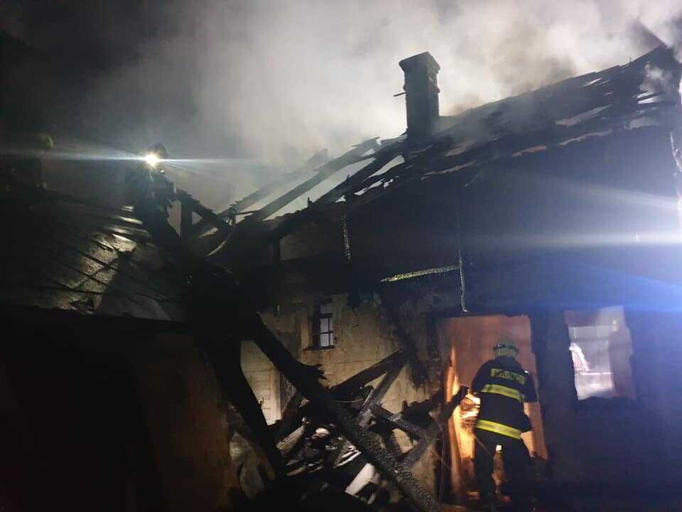 Foto během zásahu | HZS Olomouckého kraje
