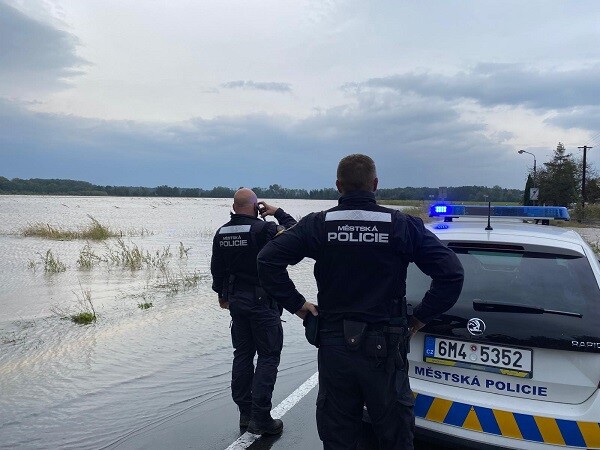 Situace v Chomoutově, zdroj: Report