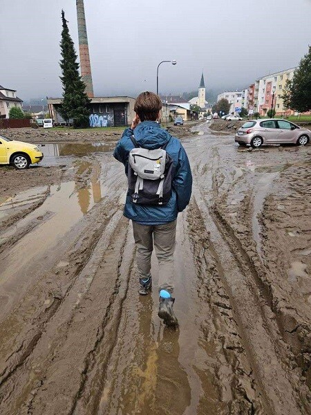 Aktuální situace v Jeseníku, foto: Eliška Dihlová