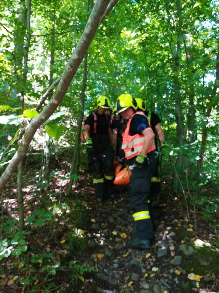 Záchranná akce, Foto: HZS Olomouckého kraje