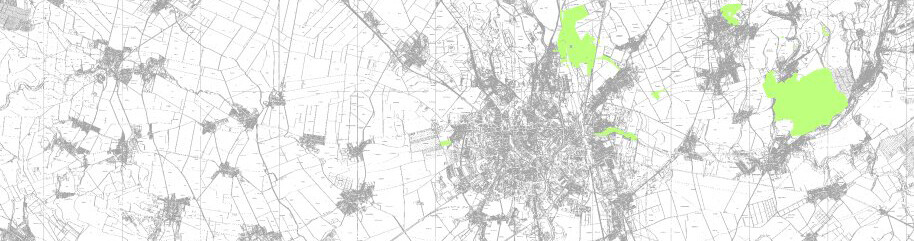 Oblasti v majetku Lesů města Olomouce v okolí Olomouce; zdroj: Lesy města Olomouce, a.s.