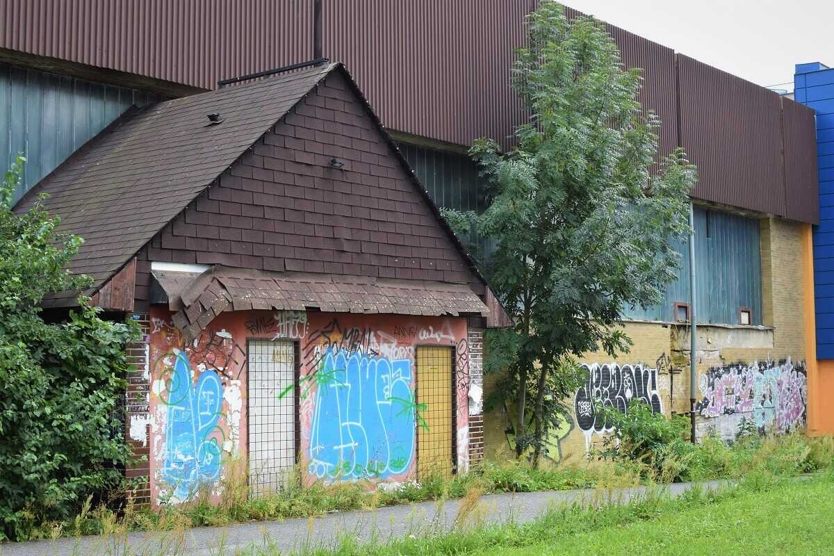 Bývalá diskotéka Envelopa před demolicí | foto Olomoucký report