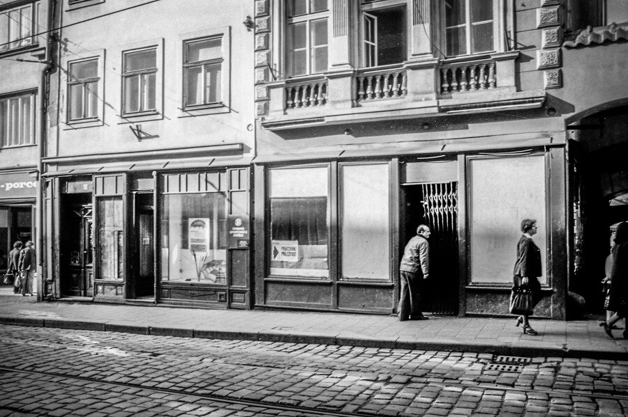 Denisova 25, rok 1978, foto: Radovan Mikula / Report