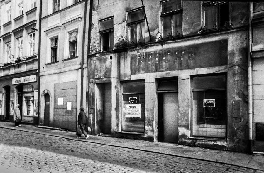 Ostružnická 18, rok 1978, foto: Radovan Mikula / Report