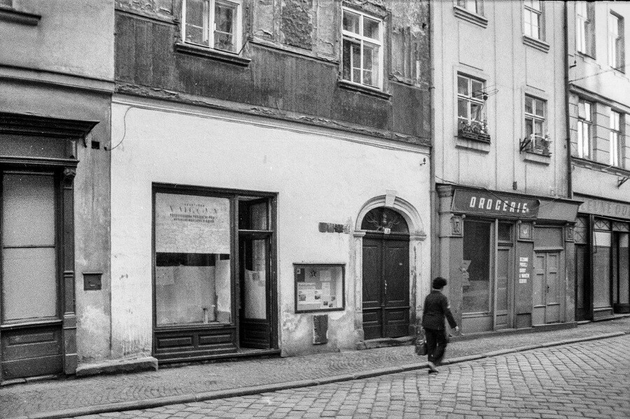 Ztracená 18 - 20, rok 1978, foto: Radovan Mikula / Report