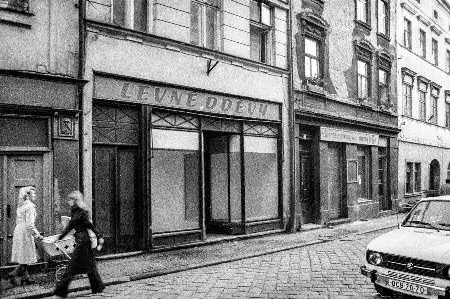 Ztracená 14 - 16, rok 1978, foto: Radovan Mikula / Report