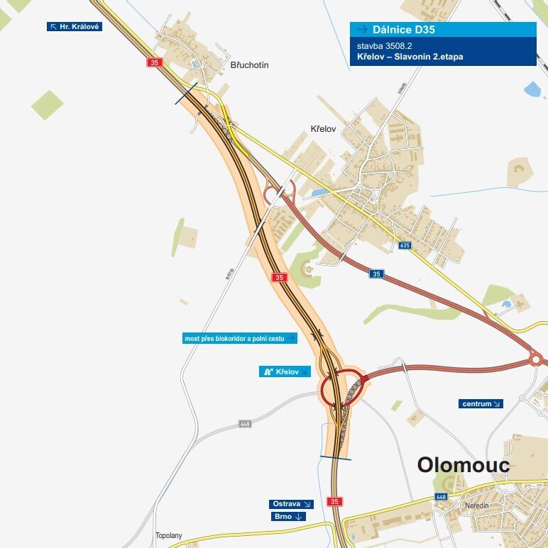 Zdroj: ŘSD Olomouckého kraje