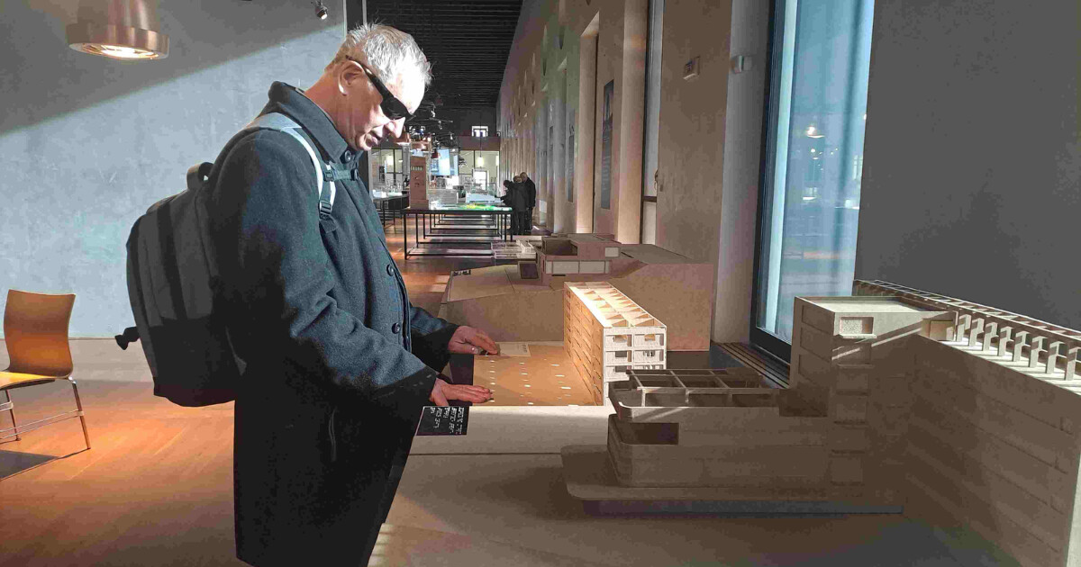 Jan Příborský na výstavě architektury v Praze