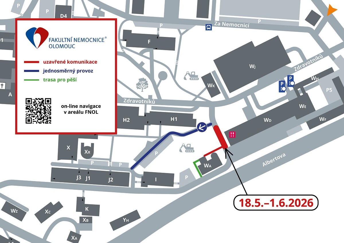 zdroj: Fakultní nemocnice Olomouc