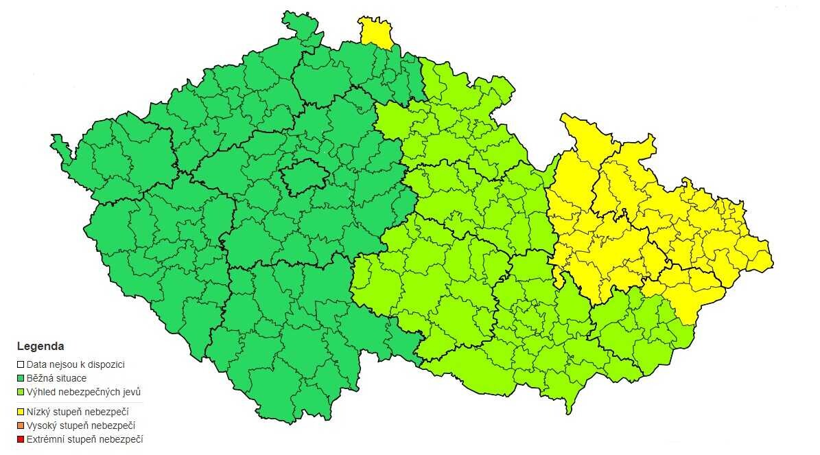 zdroj: Český hydrometeorologický ústav