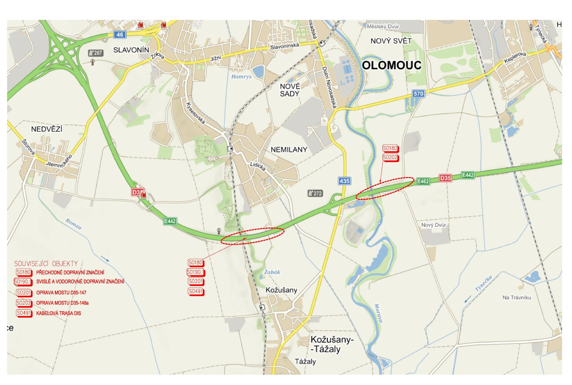 zdroj: ŘSD Olomoucký kraj