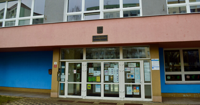 Základní škola J. A. Komenského v Přerově. Foto: Olomoucký Report