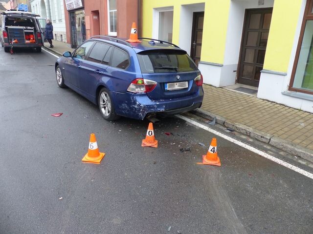 Dopravní nehoda v Javorníku. zdroj: Policie ČR
